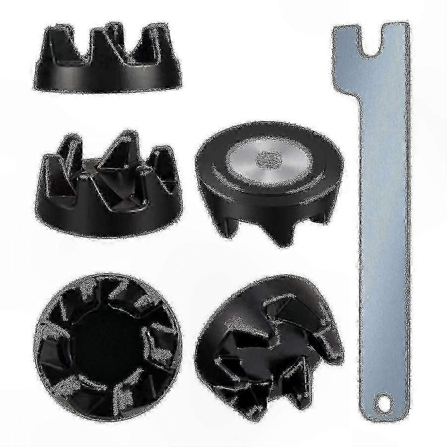 Blender Coupling Set with Wrench 6-Piece Replacement Kit for Kitchen Blenders