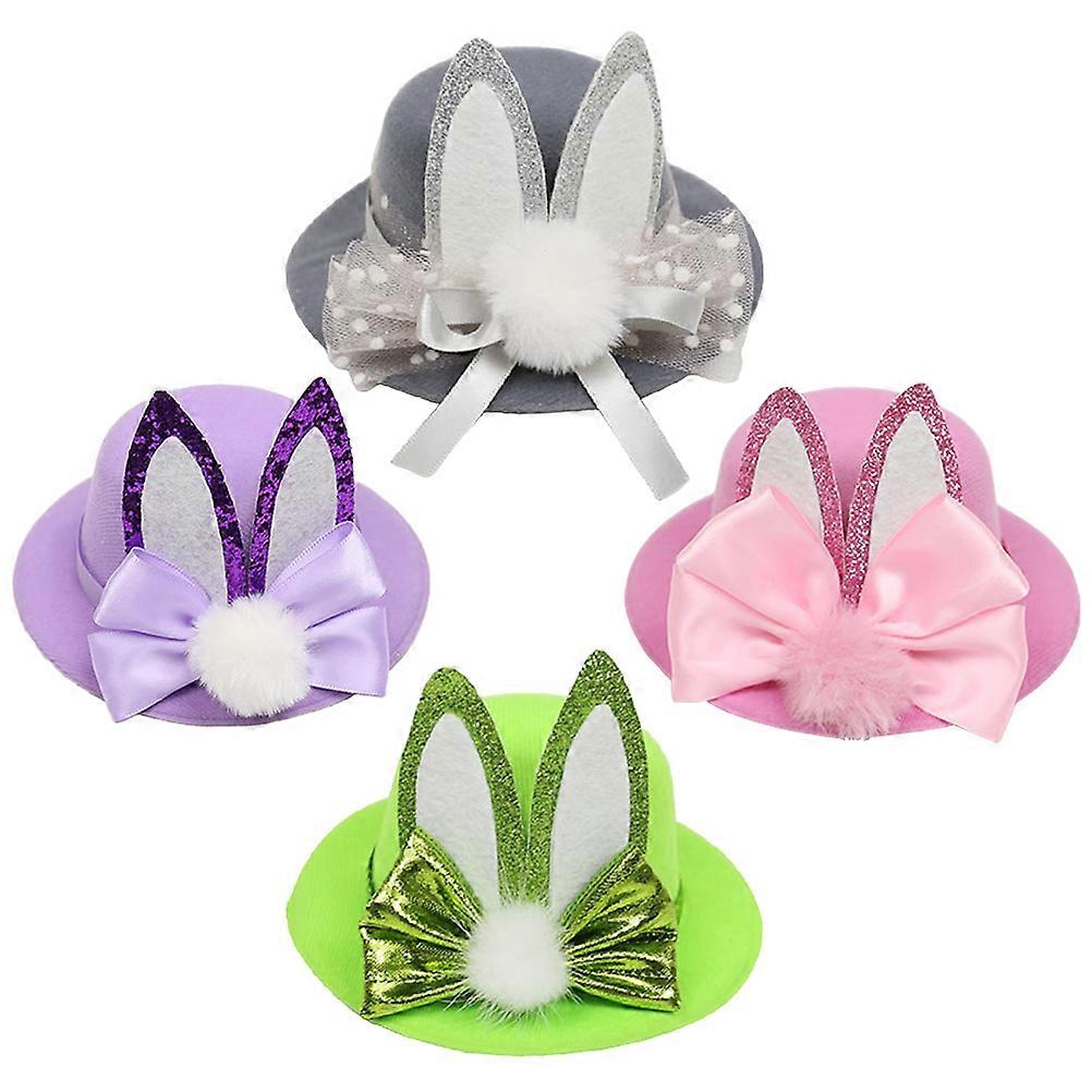 8 Pcs Easter Headwear Hair Clip Set Ideal For Daily Life And Masquerade Parties In 13.5x9cm Size Featuring Bright And Unique Colors