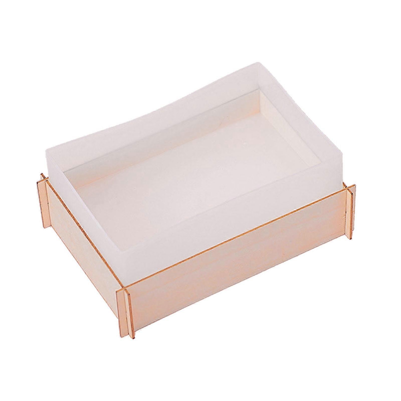 Resin Casting Mold Rectangle Resin Mold Cube Silicone Molds for DIY Craft Silicone Clear Casting Mold Square Lamp Holder