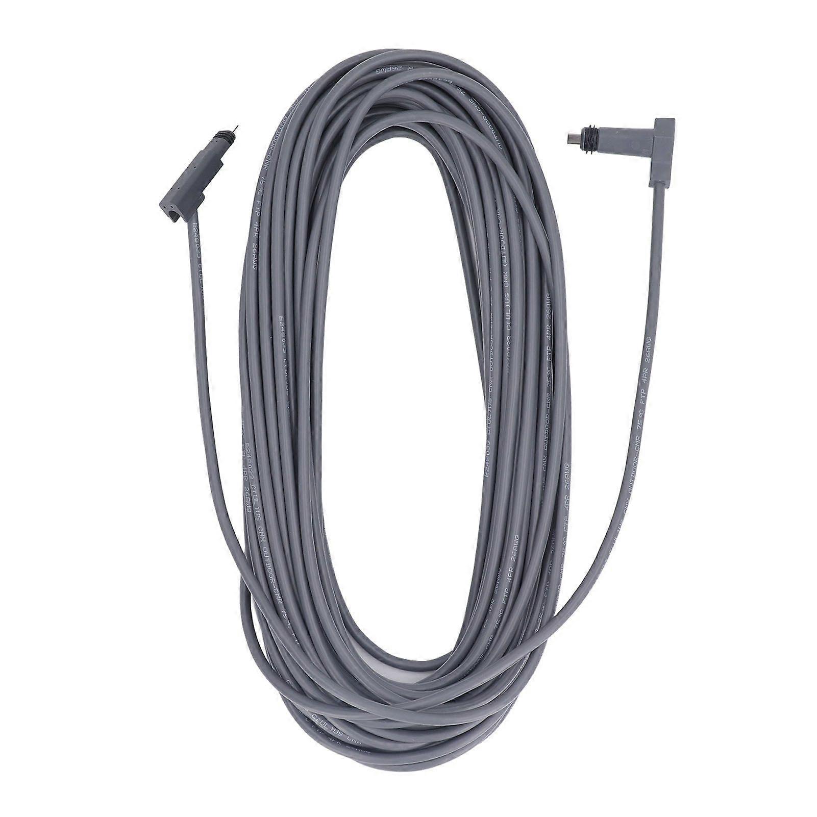 for Starlink Rectangular Satellite Replacement Cable Stable Uninterrupted Connection for Starlink Cord 75ft Grey