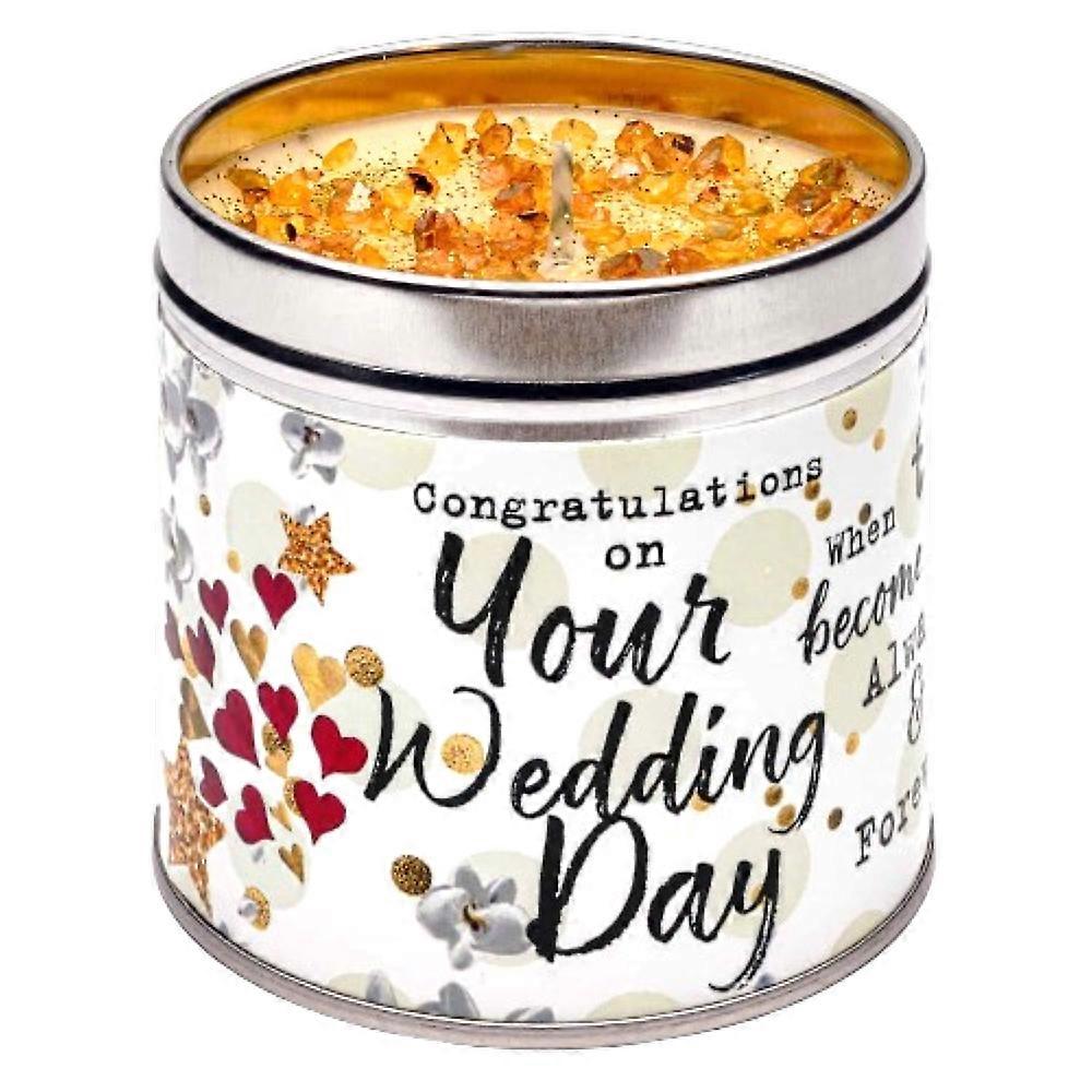 Your Wedding Day Tinned Candle by Best Kept Secrets