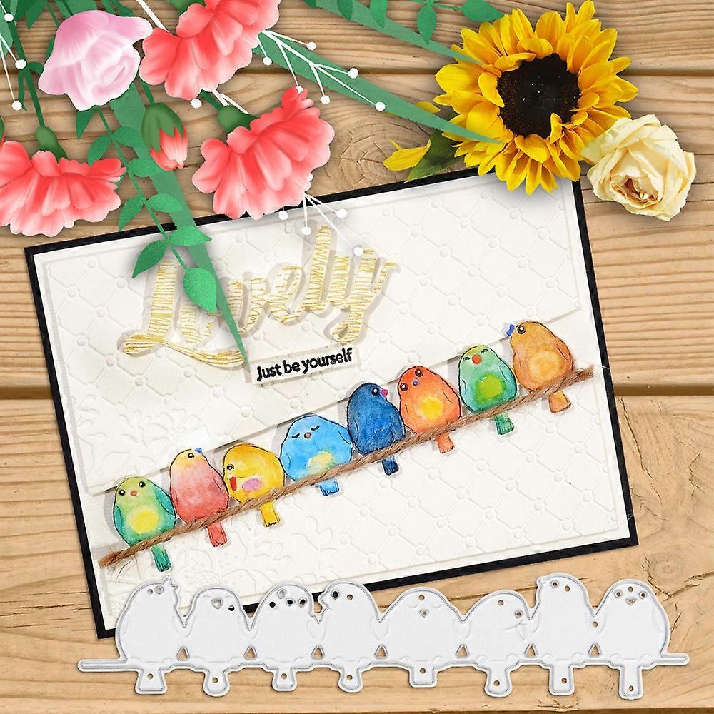 1PC Birds in the Tree Metal Cutting Dies Die-cut Crafts Stencil Tool for DlY Handmade Scrapbook Cards