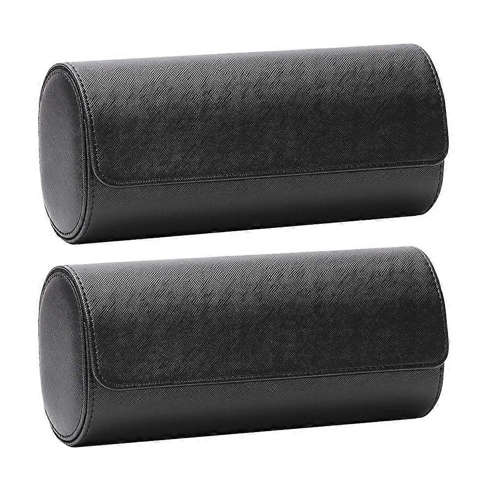 Sleeve Display Case Suitable For Travel Featuring 3 Spacious Compartments With Portable Design 2Pcs