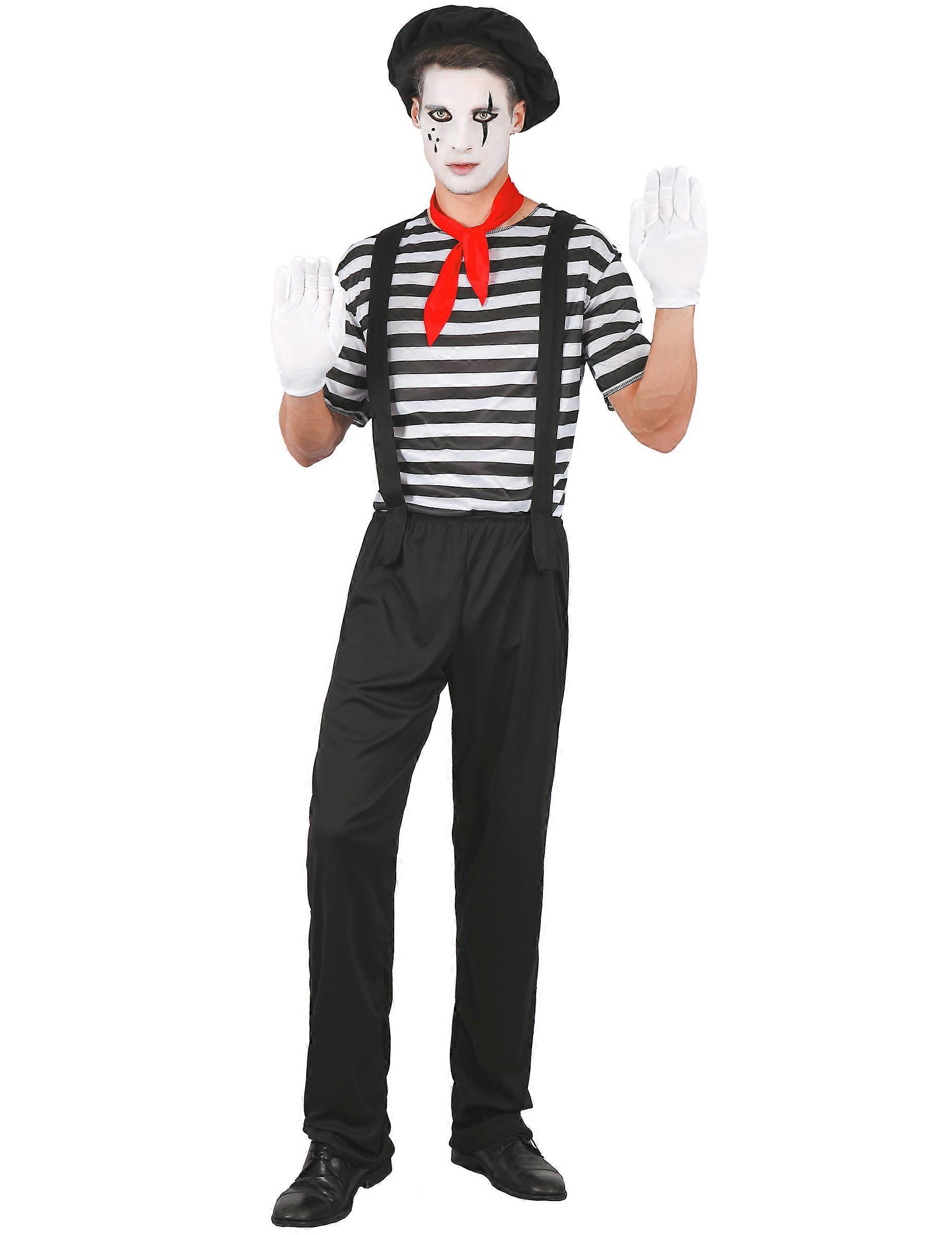 Men's mime costume