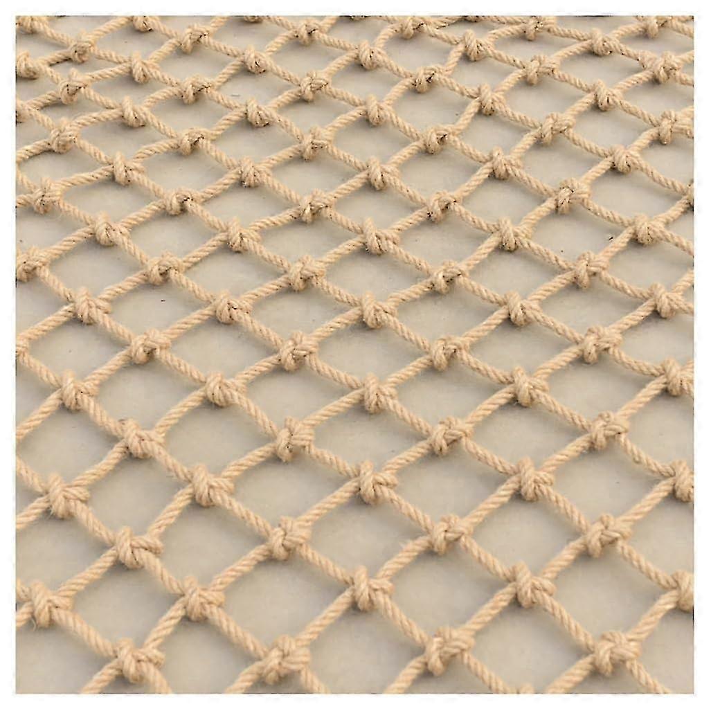 Climbing Net for Kids, Safety Net for Stairs, 10mm Dia Cargo Rope Net, 2x2 Mesh Decorative Ceiling Net, Photo Wall Accessory 26s