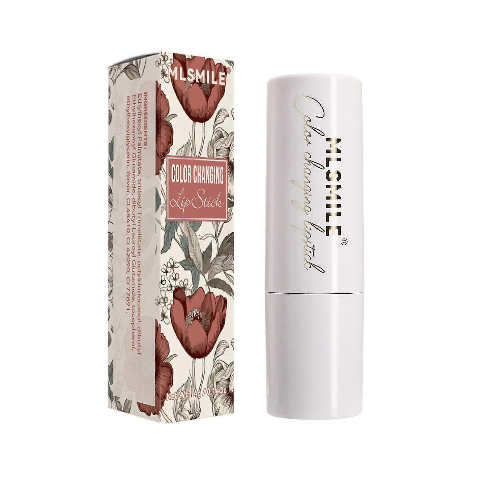 Jelly Lipstick Shimmer Magic Temperature Color Changing Lipstick 24H Long Lasting Moisturizing Glossy Lip Gloss, Deep Nourishment Lip Balm