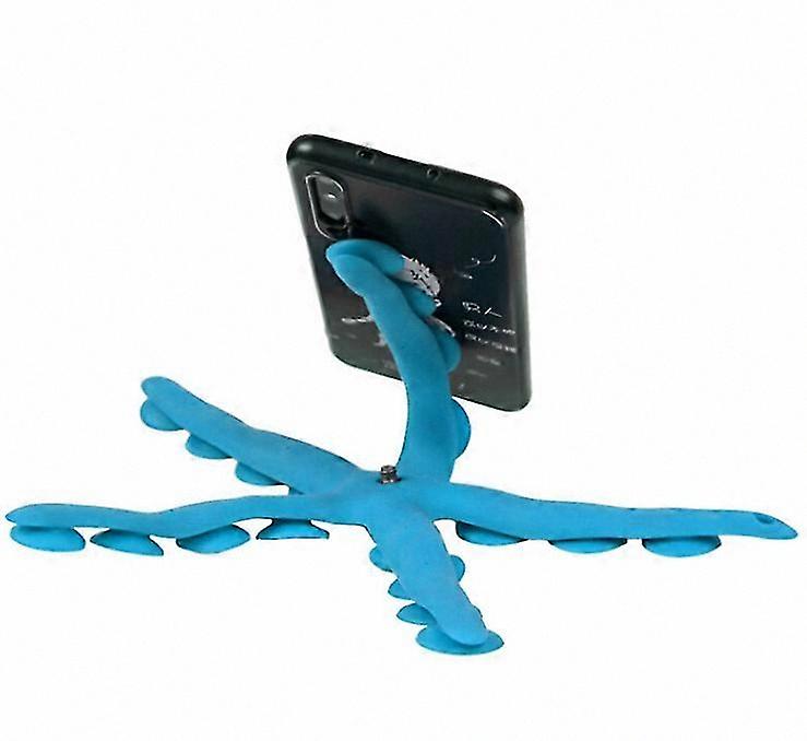Adjustable 5-Arm Suction Mount for Camera, Flexible Octopus-Style Holder Stand