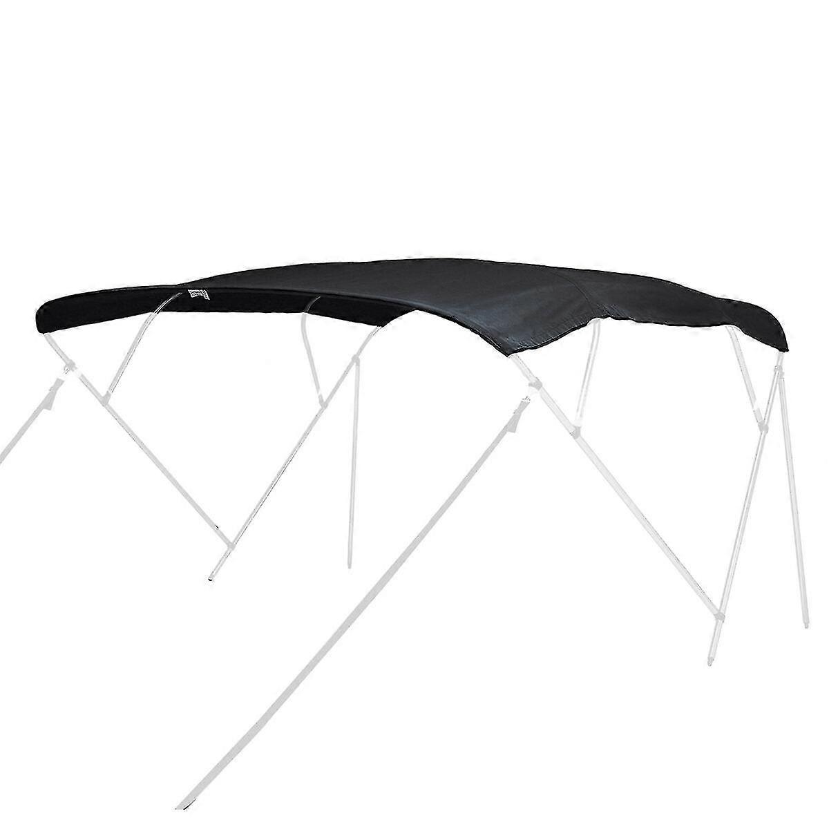 Boat Pontoon 4 Bow Bimini Top Replacement Canvas With Zippered Pockets No Frame 25-26s