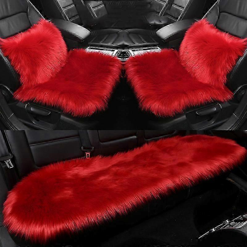 3PC Warm Car Seat Cushions Winter Protector 26s