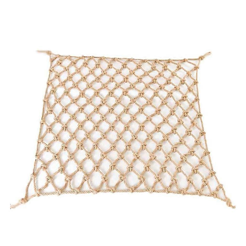 Jute Rope Playground Net Easy To Durable Support Kids Safety Child Safety Net For Climbing Rope Net