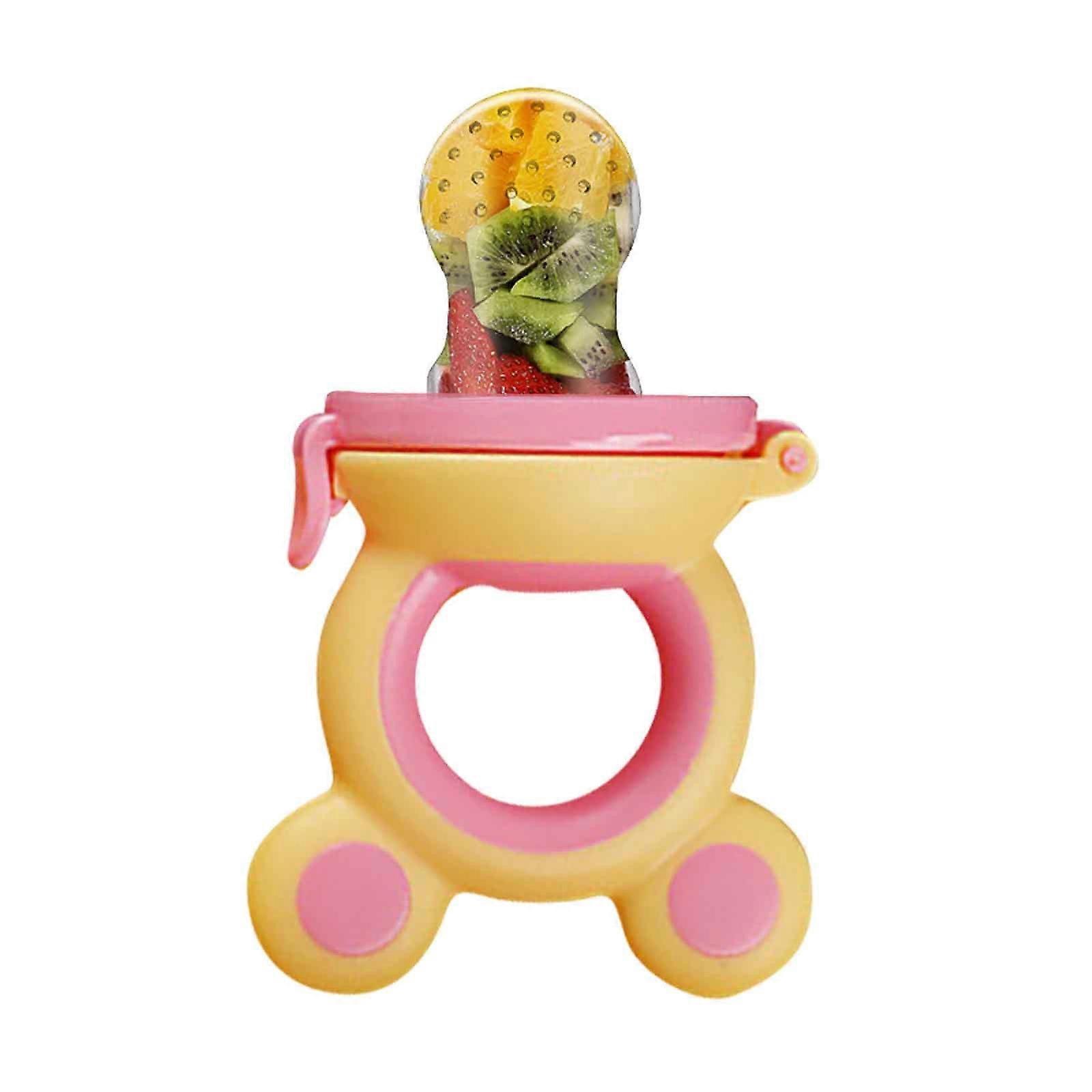 Baby Fruit & Veggie Mesh Feeder - Silicone, Music, Nutrition for Complementary Food, compatible with Gnobogi - Clearance