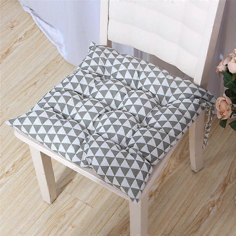 スクエアクッション38 x 38 cm、家族、キッチン、ダイニングルームの4人掛けに適しています(G)