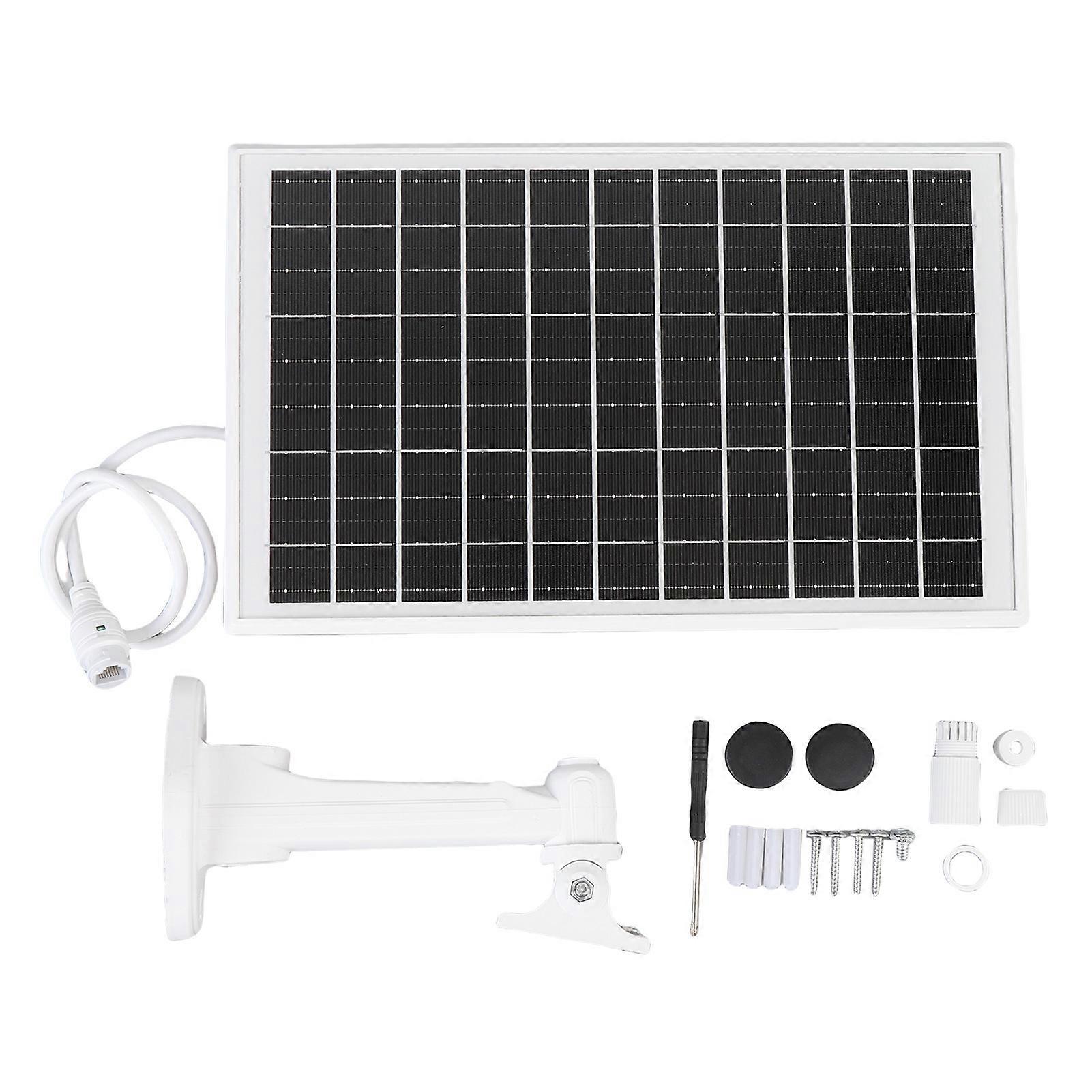 Solar Powered 4G LTE Modem Router with SIM Slot 50M WiFi Range for Camping RVs