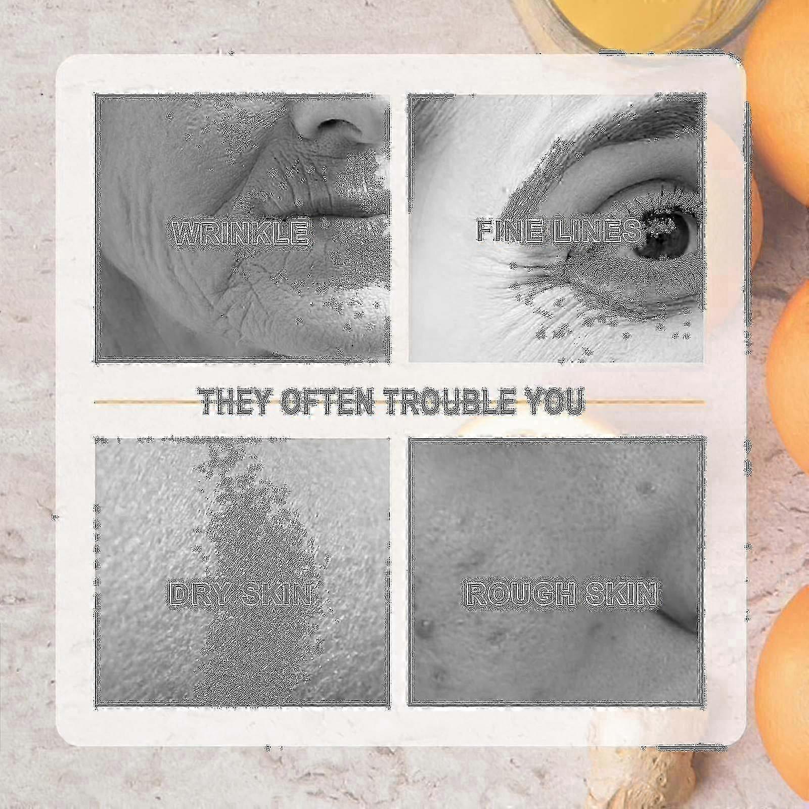 Jaysuing Collagen Hydrating Mask Tightens Facial Lines And Fine Lines Around Eyes Anti-wrinkle Applicator Mask | |