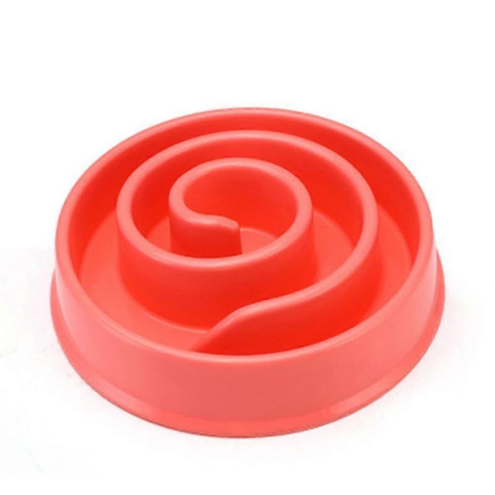 Evcil Hayvan Maması Kaseleri Köpek Yavrusu Besleyici Tabağı Yemeyi Yavaşlatır