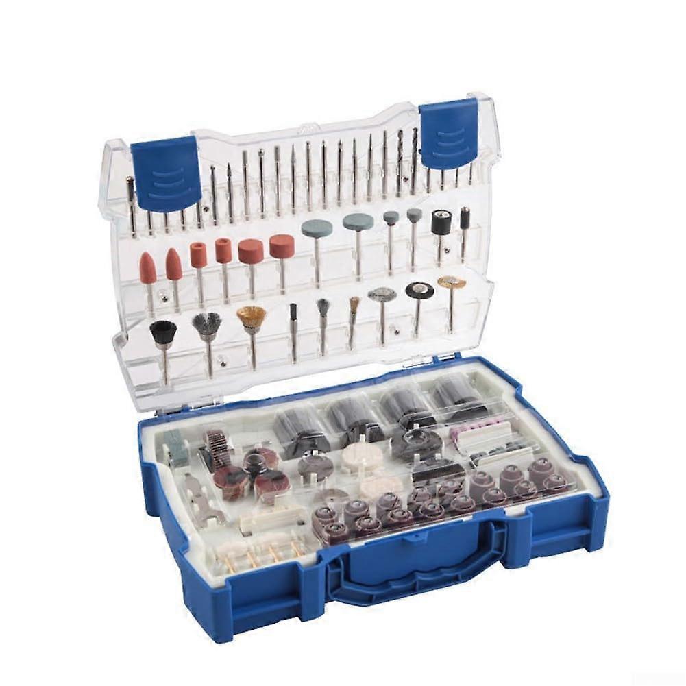 Rotary Tool Accessory Kit 365 Pieces Set With Drill Bits, Polishing Wheels, Cutting Discs For Standard Rotary Tools