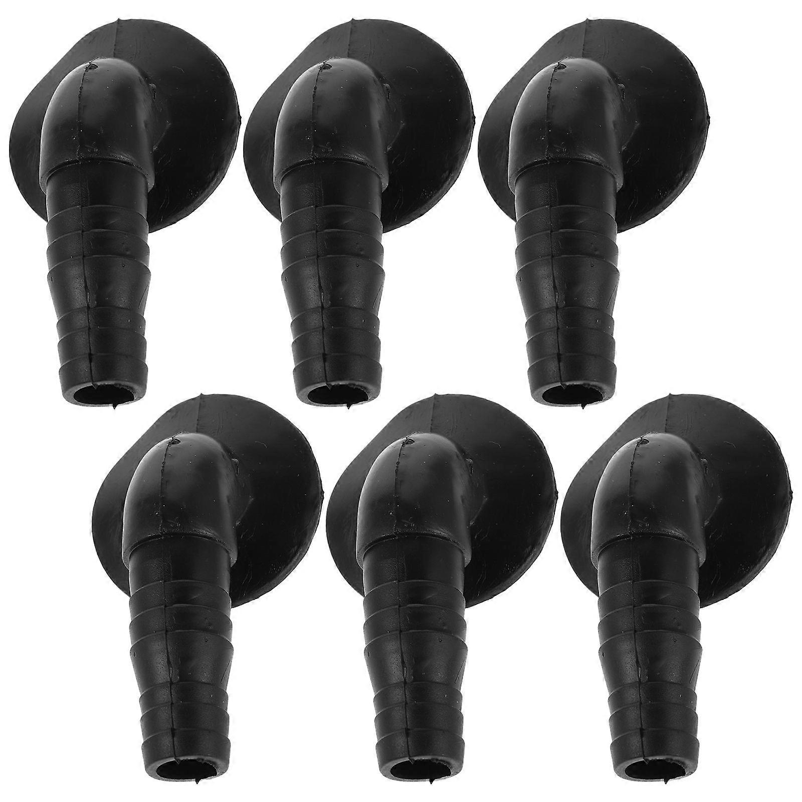 6PCS Air Conditioning Drain Hose Fitting - AC Drain Hose Connector Adapter for Mini-Split AC and Window Air Conditioner