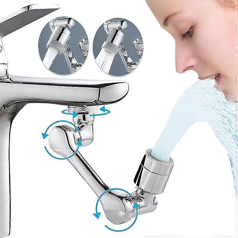 25-26 Universal Rotation Faucet Extender Spray Head Anti Splash Filter Kitchen Saving Nozzle
