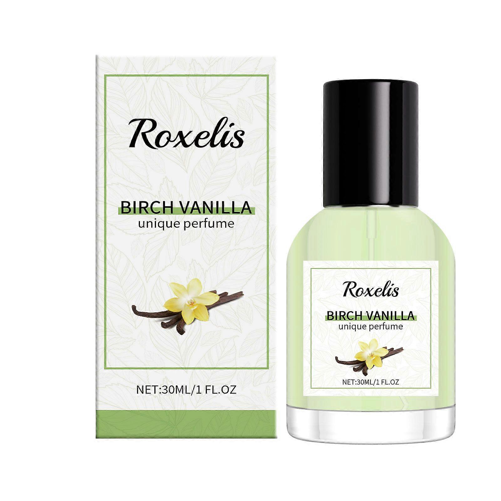 Roxelis Birch Vanilla Unique Tone Perfume Dating Charm Perfume Birch Vanilla Light Perfume Elegant Charming Portable Perfume