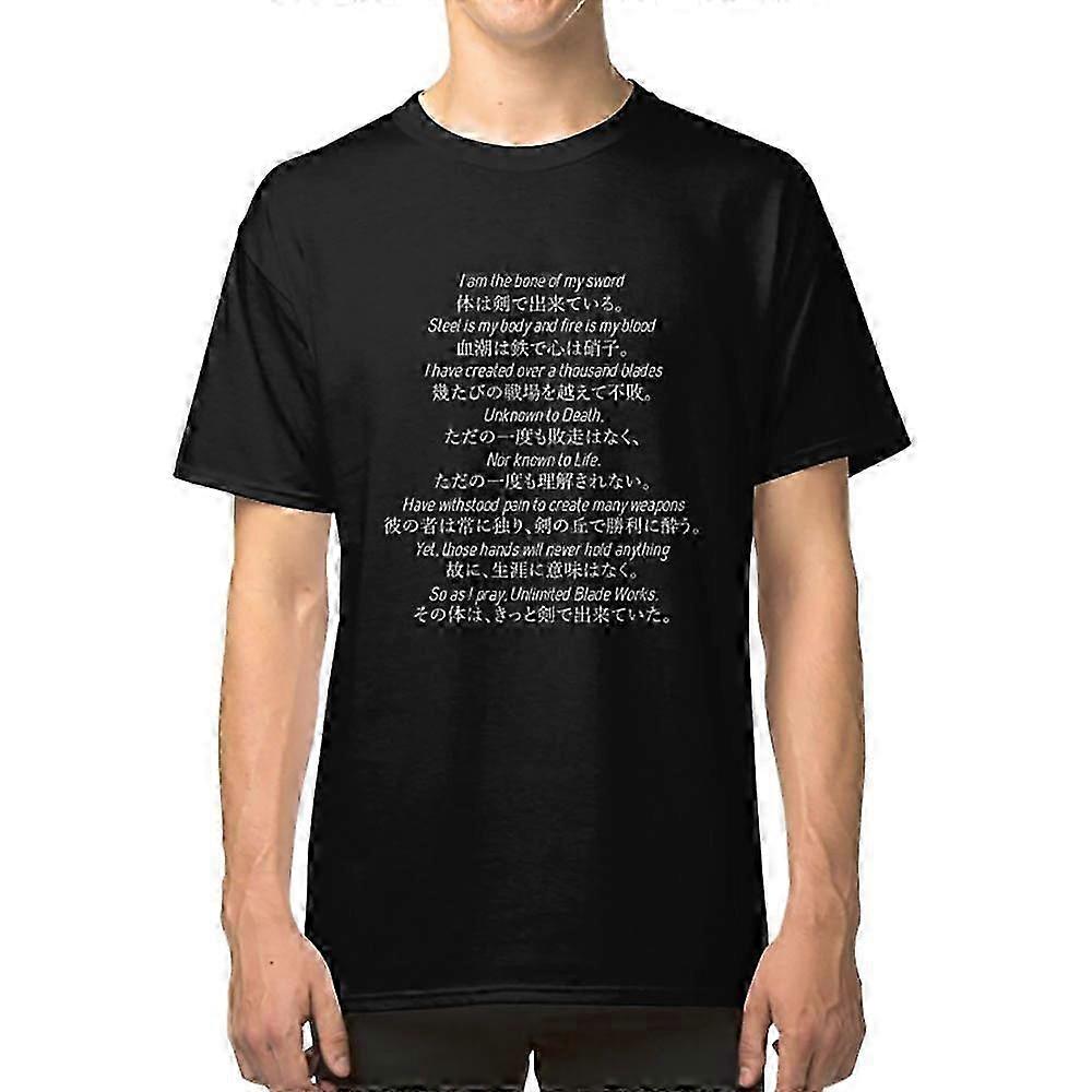 Lâmina ilimitada trabalha chant t-shirt