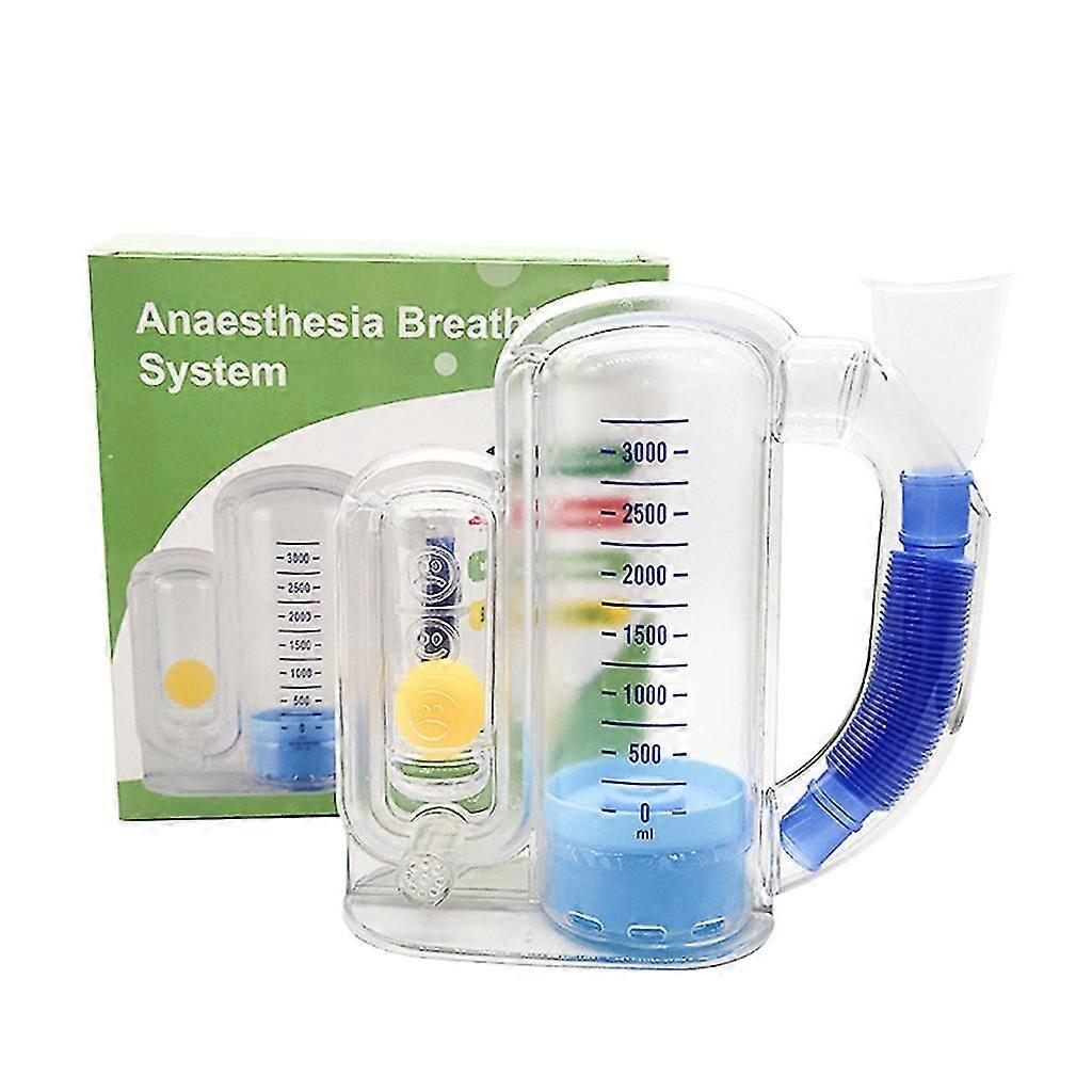 Deep Breathing Lung Exerciser Washable & Hygienic Breath Measurement System