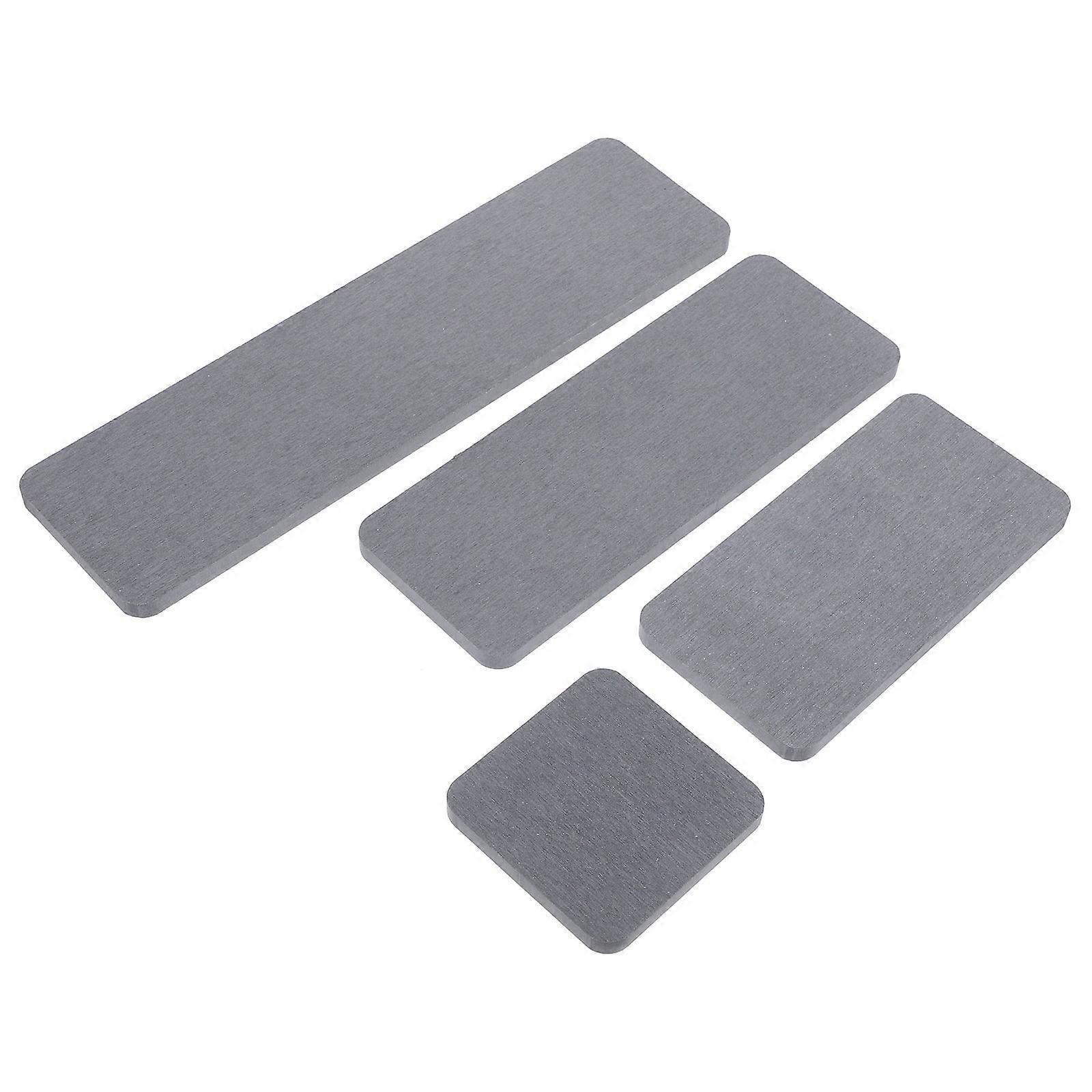 Algae Mud Absorbent Coaster Fast Water Coasters Pads for Soap Mats Drying Dish Toothbrush Holder 4 Pcs
