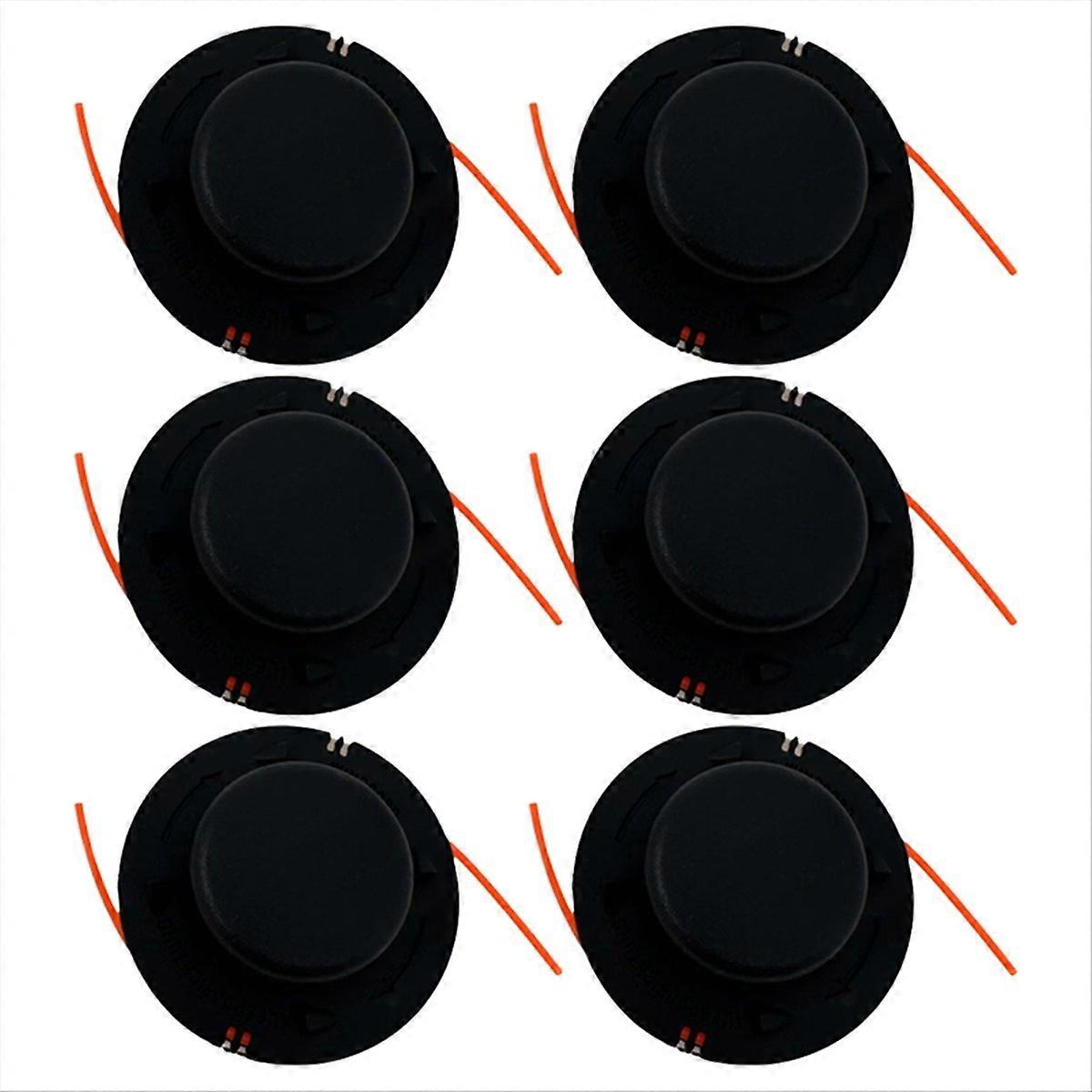 6pcs 4008 710 4302 Spool for 56 Replacement String Trimmer Spool,C2-2 for Weed Eater String Head