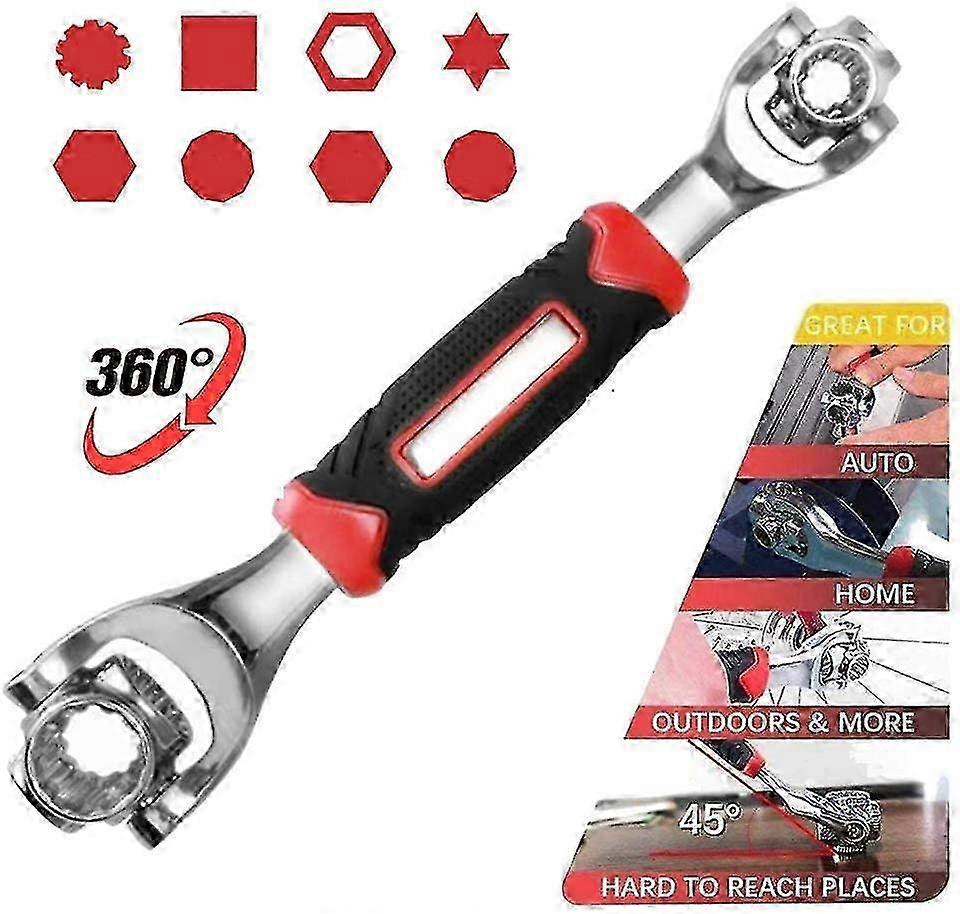 wrench 48 in 1 universal socket wrench, with 360 degree rotating head