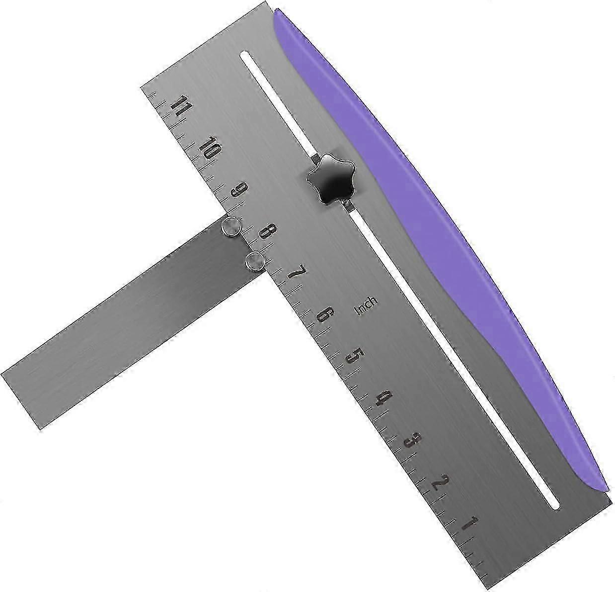 Cake Scraper, 12 Inch Stainless Steel Cake Smoother, Adjustable Cake Bench Scraper, Cake Icing Frosting Smoother