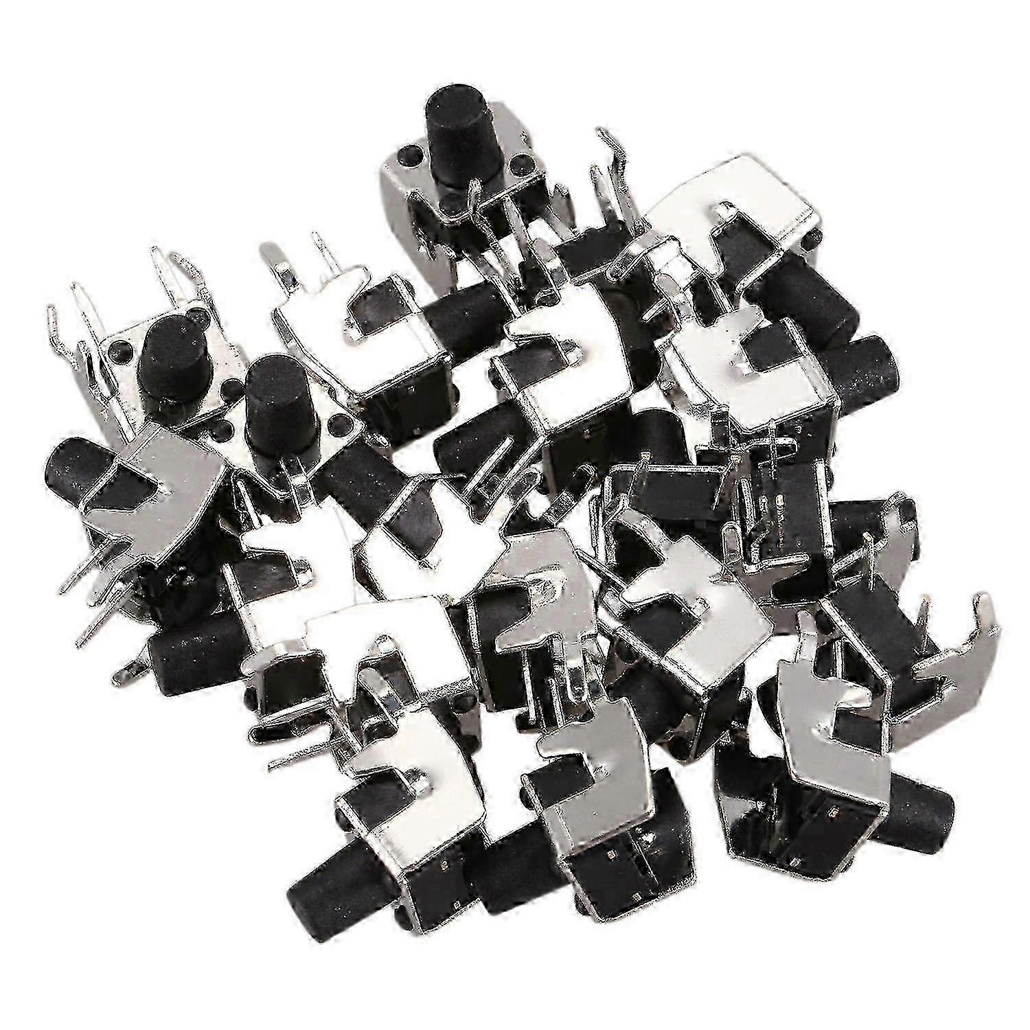 20 Pcs Momentary Right Angle Tactile Tact Push Button Switch 6 x 6mm x 8mm Edition a 2025