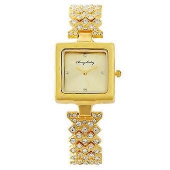 New  Fashion Women's Watch With Diamond Inlay  Quartz Bracelet Watch  Women's Wristwatch