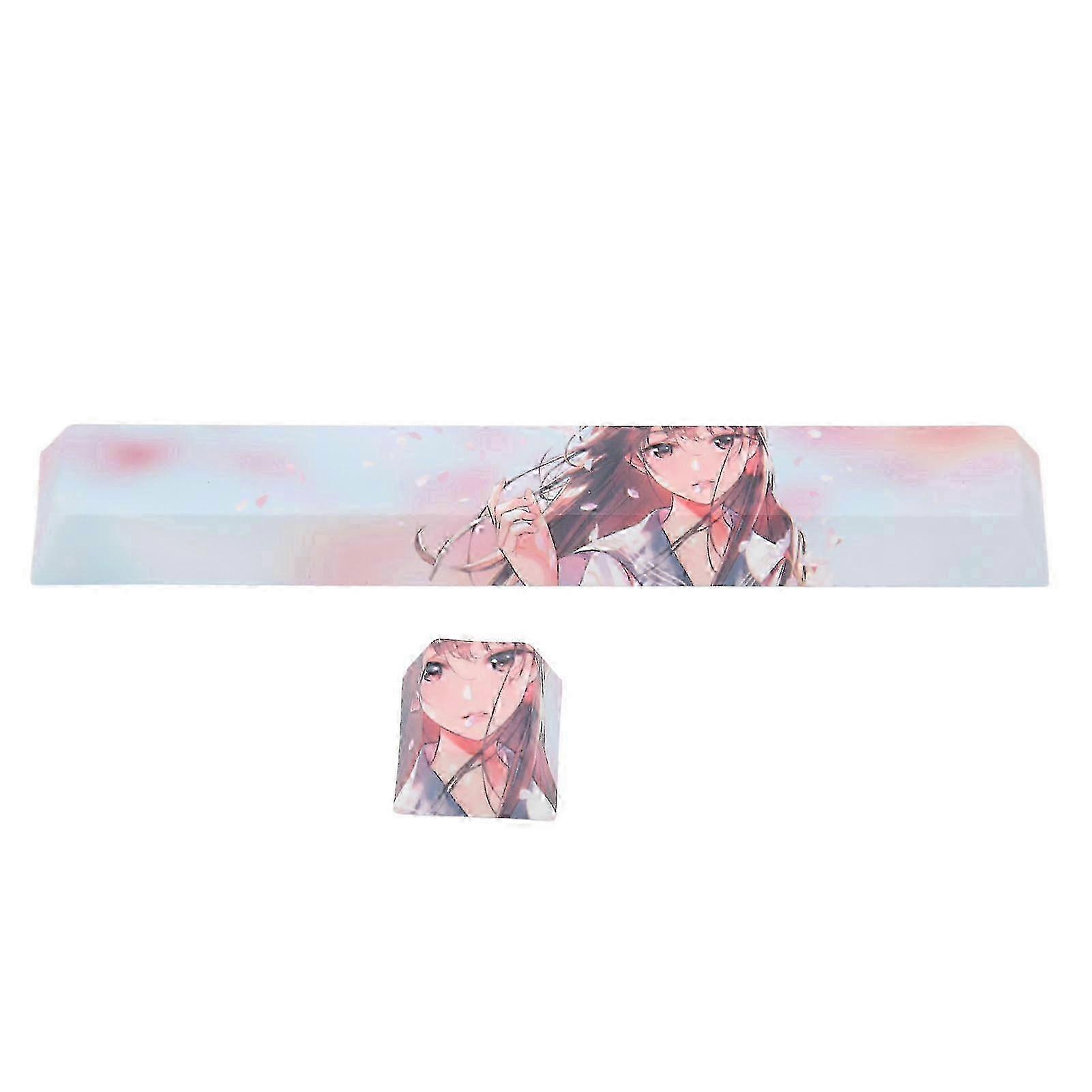 2Pcs DIY PTB Keycaps Space ESC Rich Colors Matte Fadeless Wear Resistant Keycaps for Mechanical Keyboard 2025