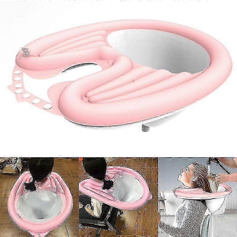 Φορητή φουσκωτή λεκάνη ξεβγάλματος δίσκων πλυσίματος μαλλιών για το σπίτι & στο σαμπουάν κρεβατιών