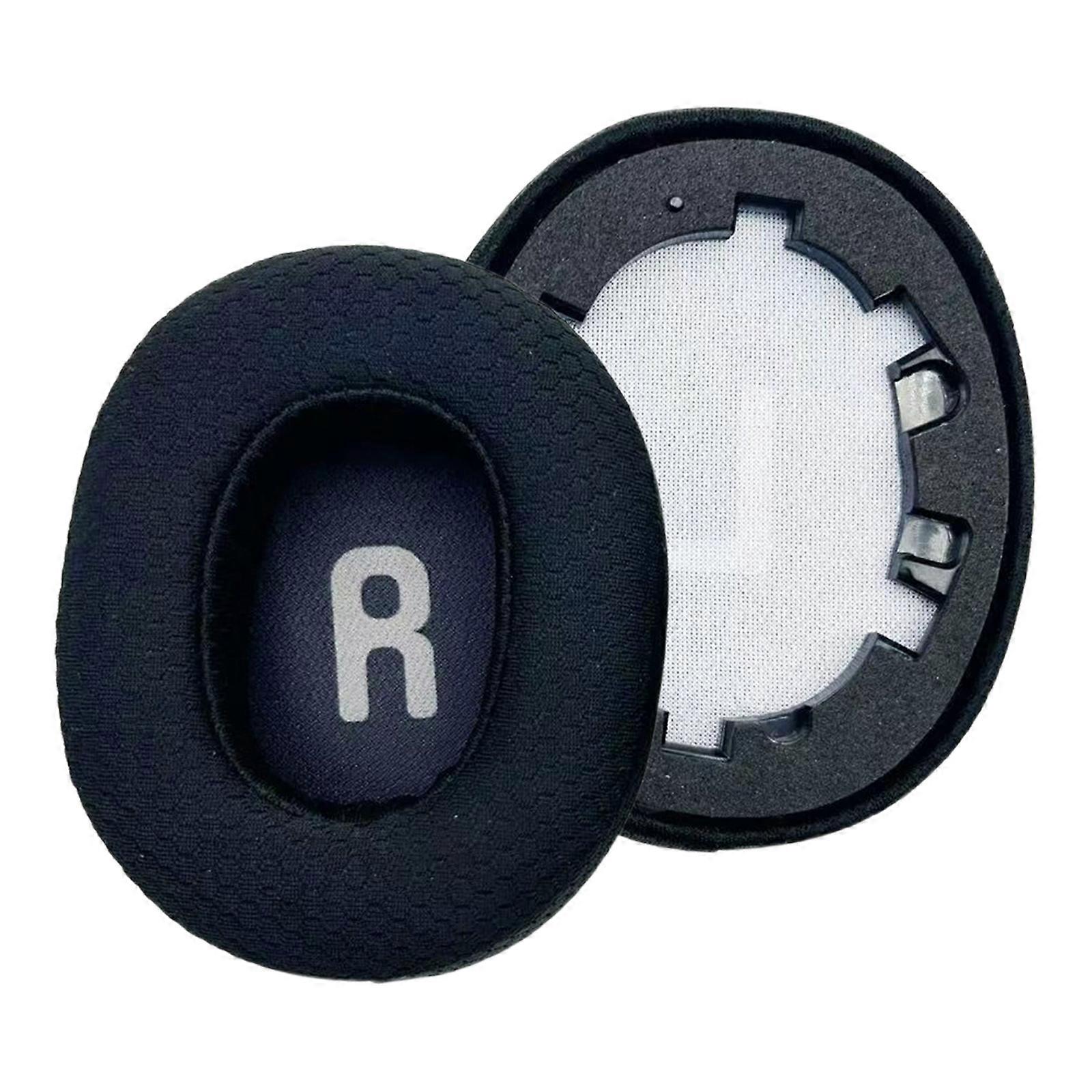 Headphone Ear Cushions Removable Soft Fabric Pad Enhances Sound Seal Ergonomic Shape for TUNE T700BT T710BT Use Multicolor