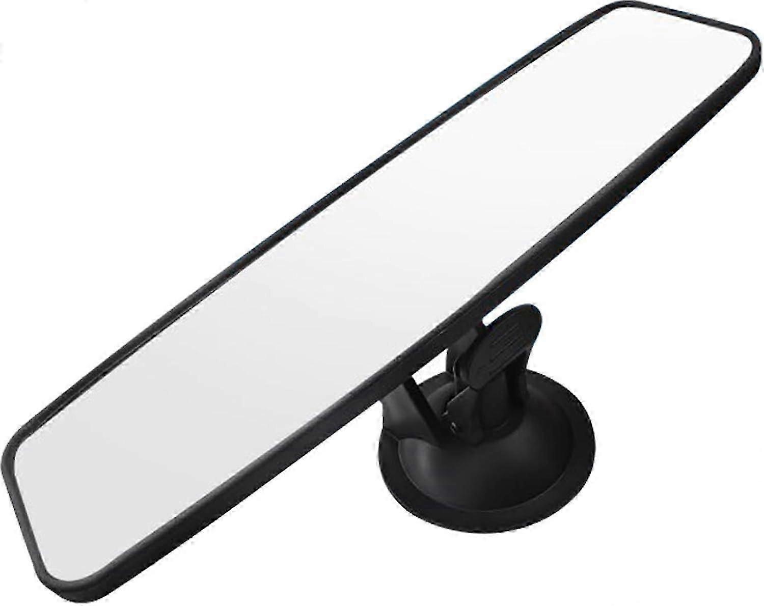 Rear View Mirror with Suction Cup - 24065mm - Anti-glare Mirror for Driver Monitor - Universal - Car Mirror - Interior Mirror - Wide Angle Mirror