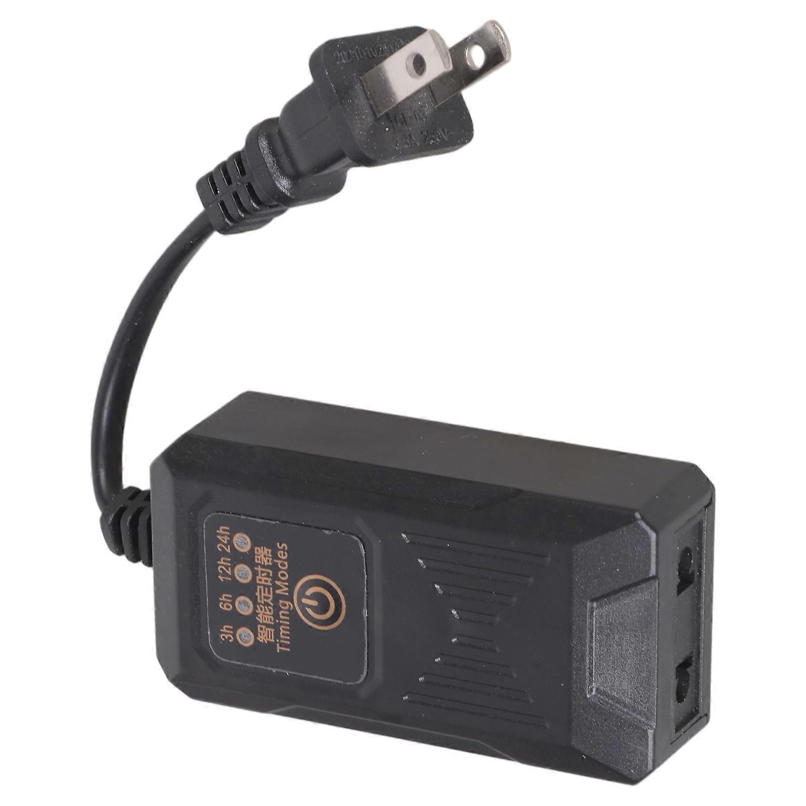 Mechanical Timers Socket 3H 6H 12H 24H Daily Cycles Auto Switches For LED Lights Fish Tanks Routers Multicolor