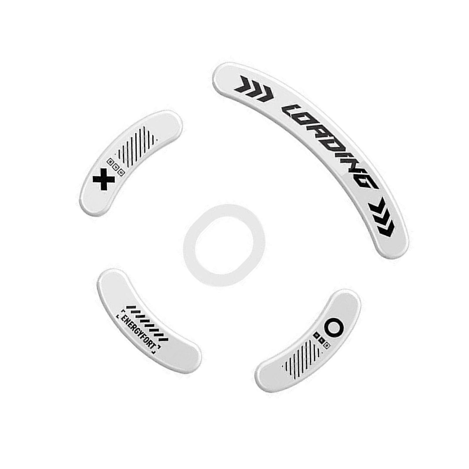 Mouse Feet Upgrades Tempered Glass Mouse Skates for Smooth and Exact Positioning  for GPW 4 Mouse  White