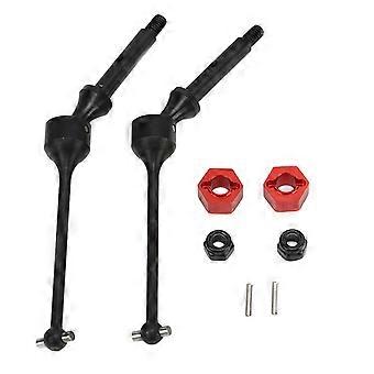 RC Rear Drive Shaft CVD Steel MIP20060 RC Rear Transmission Shaft for LOSI 1/18 Mini B Mini T 2.0 RC