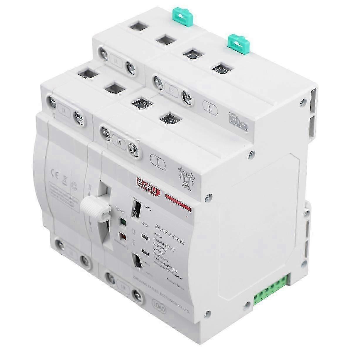 ATS 4P 63A Automatic Transfer Switch for Emergency Power Supply 220V