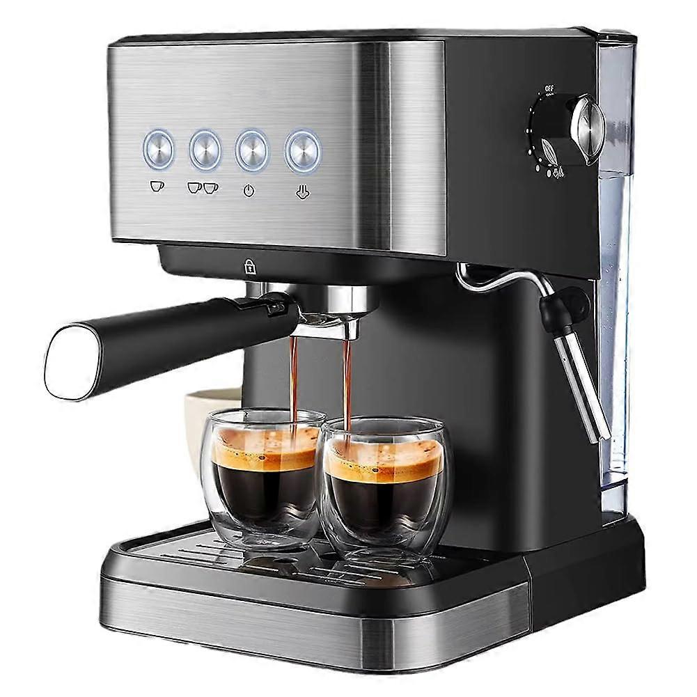 Espresso Machine 20 Bar with Programmable Brew, Steam Milk Frother, Removable Water Tank for Home Coffee Lovers