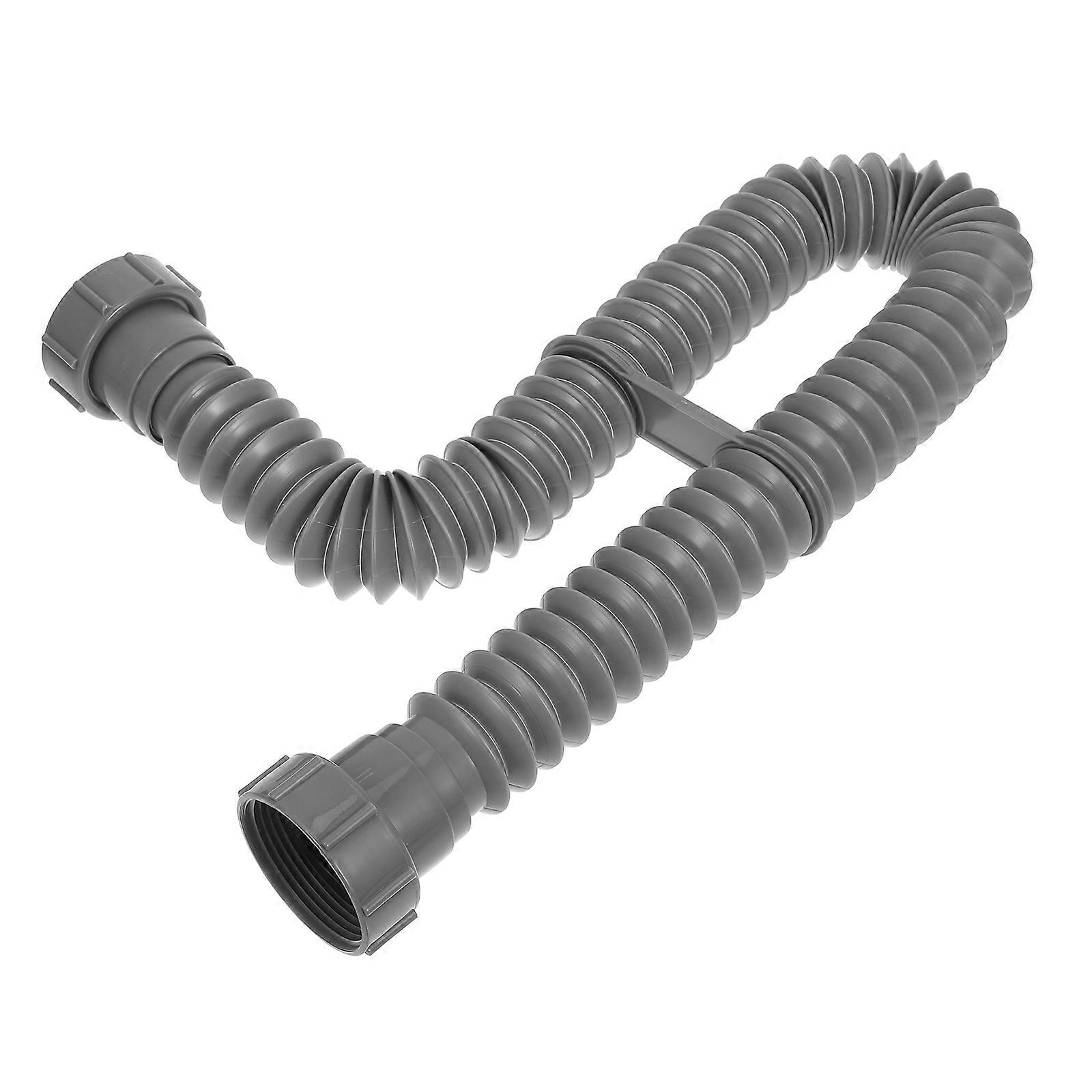 Flexible Drain Hose for Kitchen Sink with Universal Adjustable Drain Pipe Kit