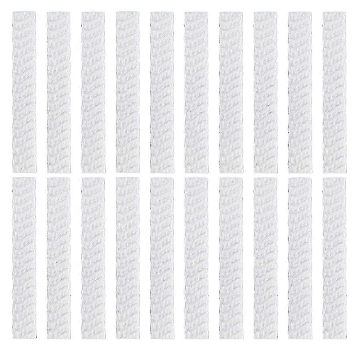 200Pcs Makeup Brush Pen Guard Protector White Net Reusable Thread Spool Savers Expandable Mesh Cover