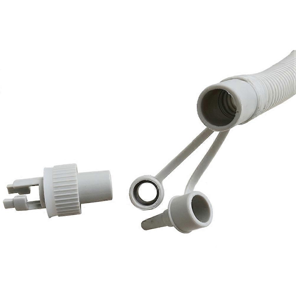 Pump Adapter for Inflatable Rowing Boat Air Valve 2Pcs White Set