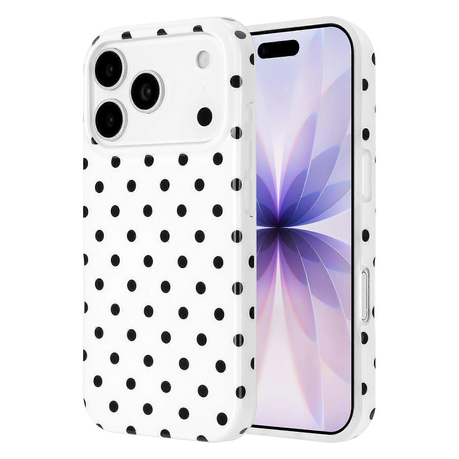 For iPhone 17 Pro Max Case Dot Design IMD TPU Phone Back Cover