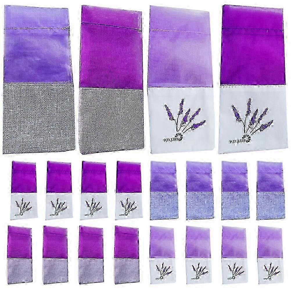 20 bustine vuote, bustine vuote di lavanda, bustine vuote profumate