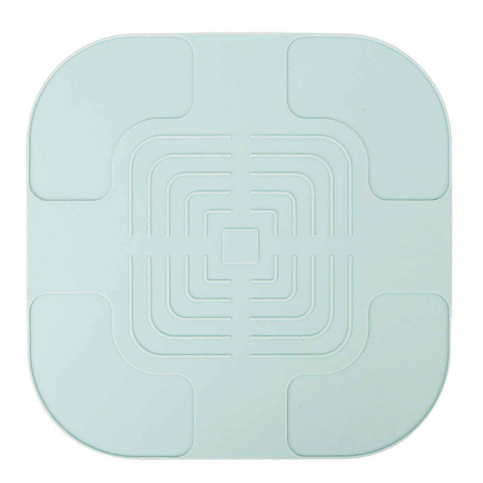 Air Fryer Heat Resistant Silicone Mat with AntiSlip Base, Countertop Protector Pad Compatible with Ninja, Green