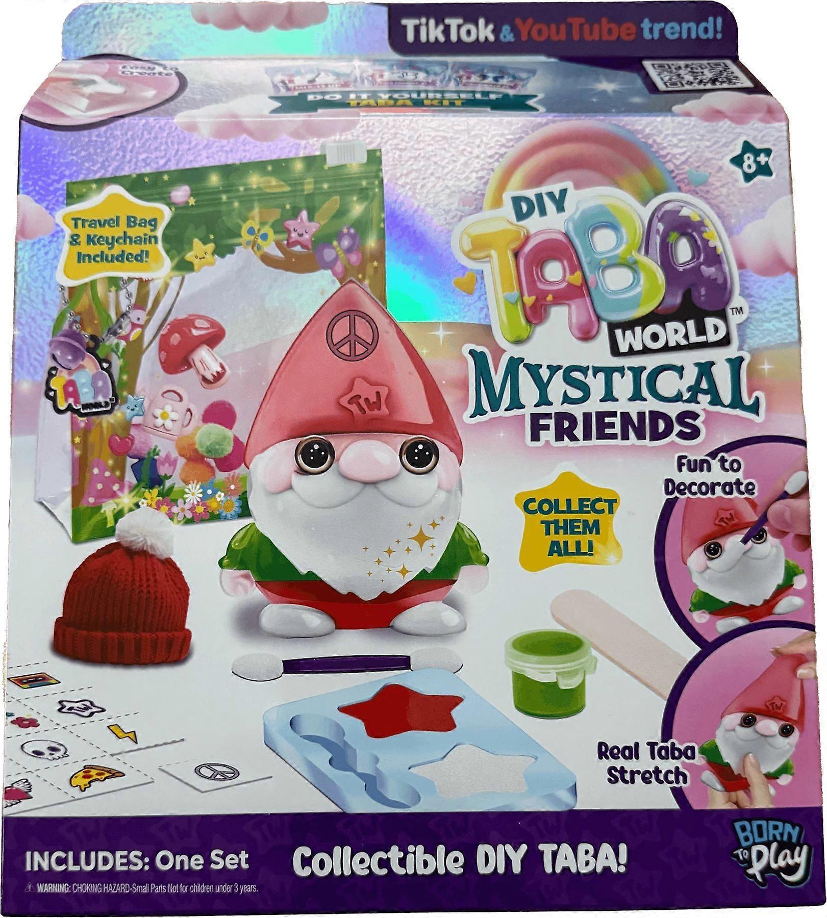 Taba World - Make & Display Mystical Friends (Gnome) Kids Toy