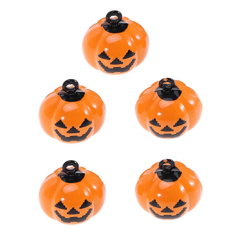 Cartoon Pumpkin Pet Bells Pumpkin Shape for Pets 4Pcs