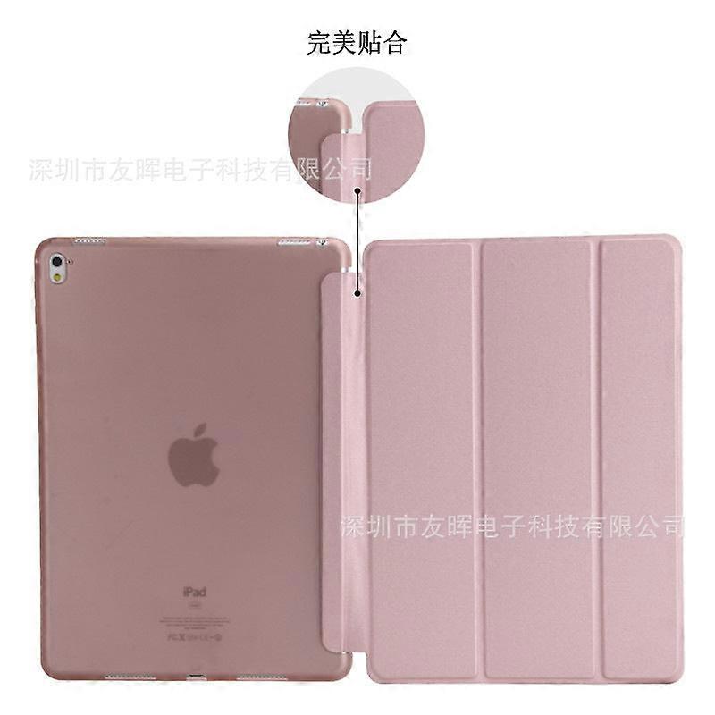 Stylish Case For Ipad 234 Rose Gold Silicone Soft Leather
