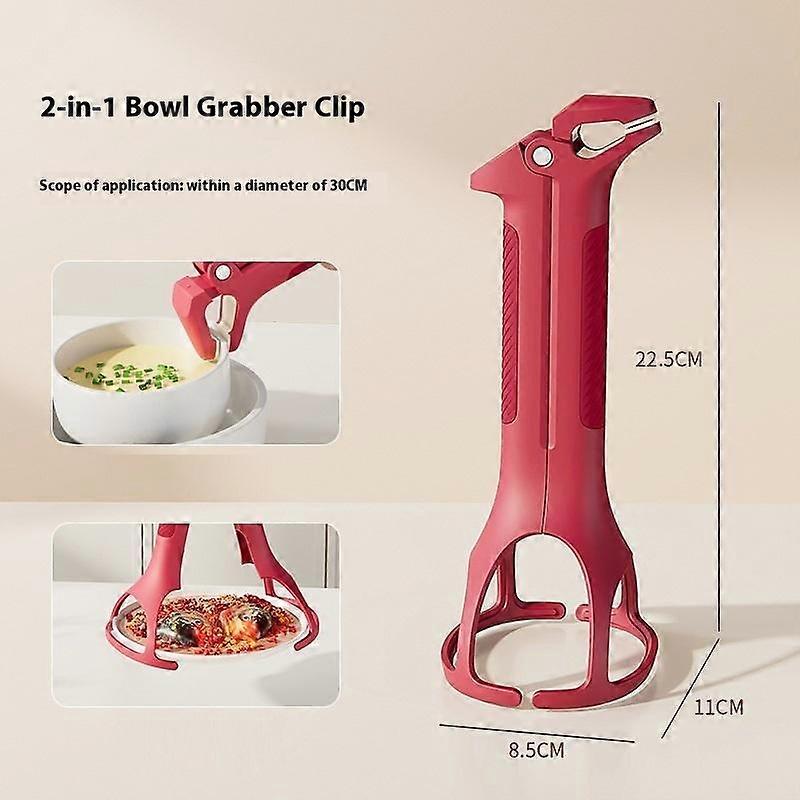 Anti-scald Clip Anti Scald Plate Bowl Dish Pot Holder Anti Scalding Cookware Anti-hot Clip Lifter Kitchen Accessories Gadget